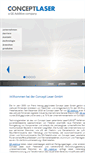 Mobile Screenshot of concept-laser.de